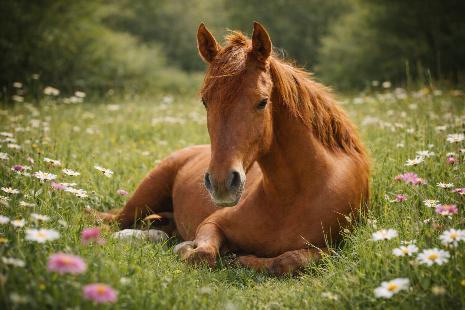Caballo en exterior: calma y bienestar, un entorno que favorece la recuperación